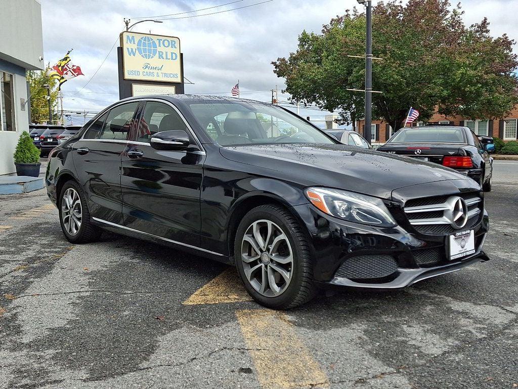 used 2015 Mercedes-Benz C-Class car, priced at $11,599