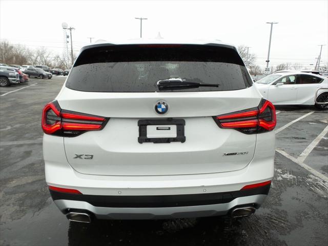 used 2022 BMW X3 car, priced at $39,923