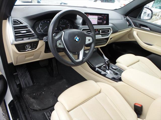 used 2022 BMW X3 car, priced at $39,923