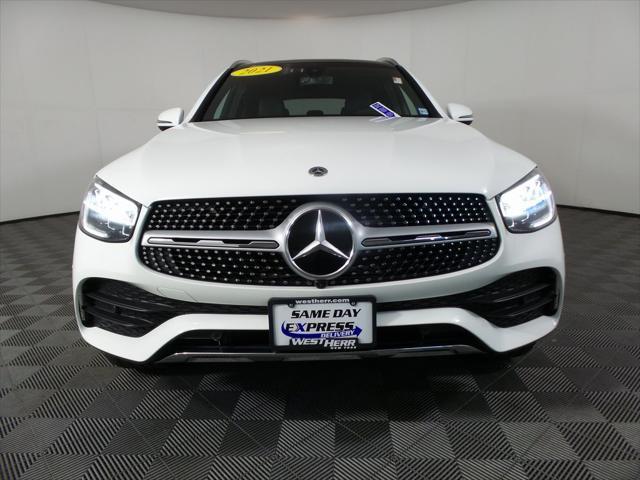 used 2021 Mercedes-Benz GLC 300 car, priced at $37,923