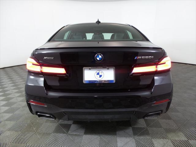 used 2022 BMW M550 car, priced at $60,923