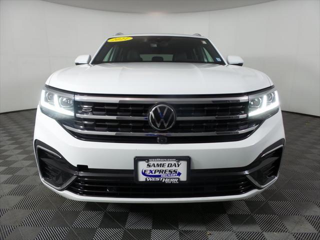 used 2021 Volkswagen Atlas Cross Sport car, priced at $33,538