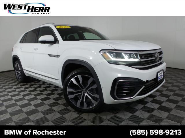 used 2021 Volkswagen Atlas Cross Sport car, priced at $33,538