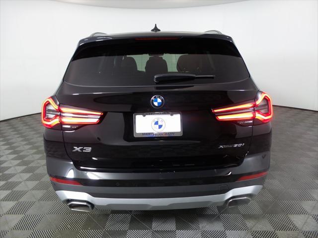 used 2022 BMW X3 car, priced at $35,692