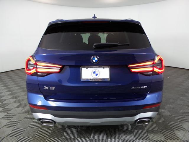 used 2022 BMW X3 car, priced at $38,928