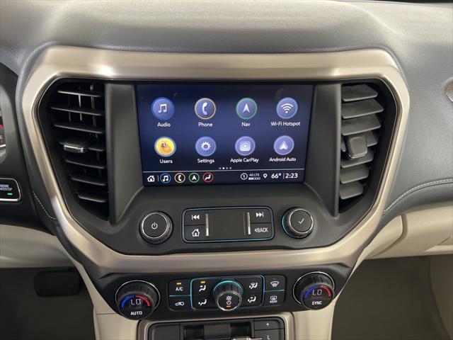 used 2022 GMC Acadia car, priced at $38,725