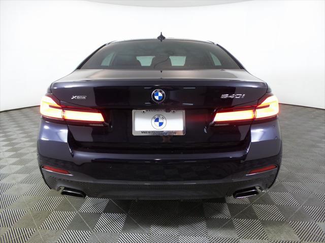 used 2022 BMW 540 car, priced at $48,615