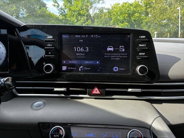 used 2022 Hyundai Elantra car, priced at $18,055