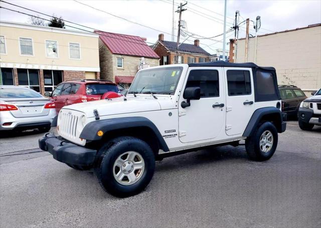 used 2010 Jeep Wrangler Unlimited car, priced at $11,990