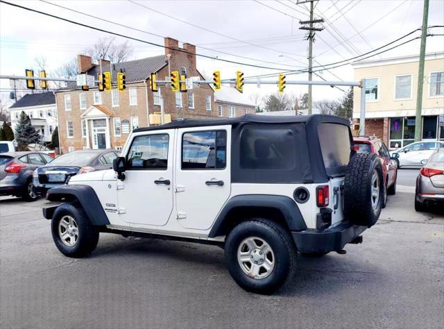 used 2010 Jeep Wrangler Unlimited car, priced at $11,990