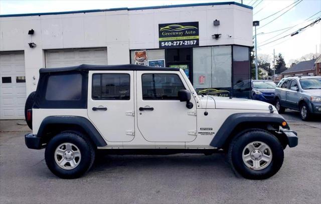 used 2010 Jeep Wrangler Unlimited car, priced at $11,990