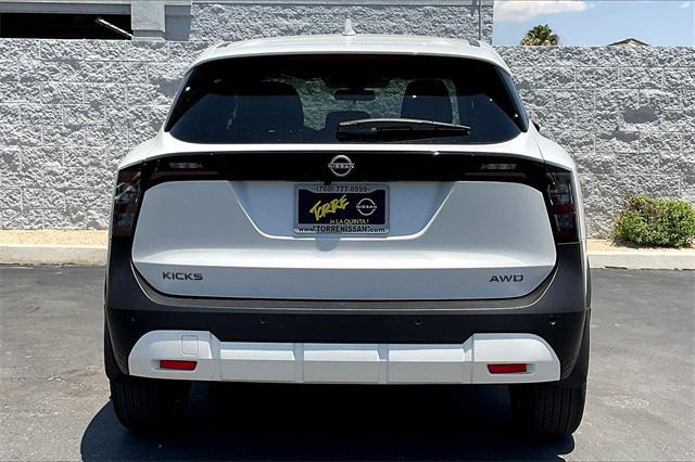 new 2025 Nissan Kicks car, priced at $26,160