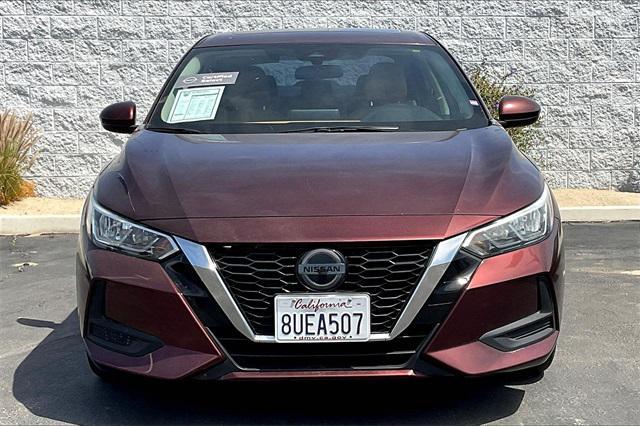 used 2021 Nissan Sentra car, priced at $16,597