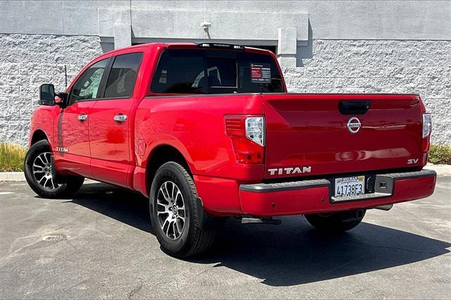 used 2021 Nissan Titan car, priced at $32,995