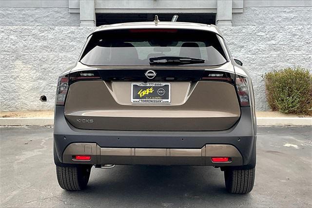 new 2025 Nissan Kicks car, priced at $25,070