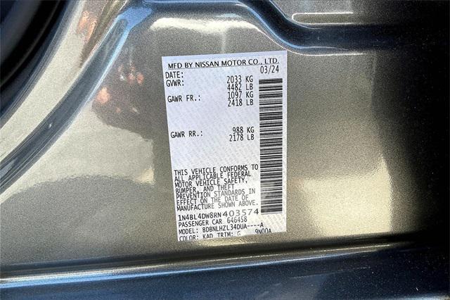 new 2024 Nissan Altima car, priced at $30,245