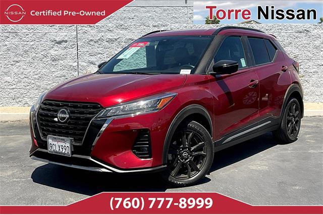 used 2022 Nissan Kicks car, priced at $20,431