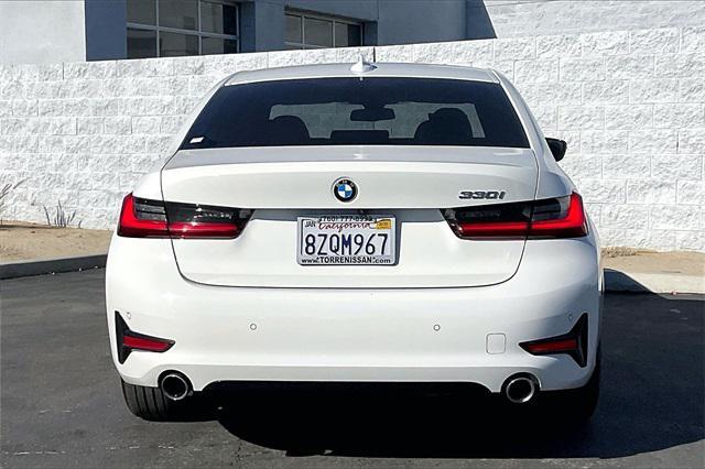 used 2022 BMW 330 car, priced at $32,857