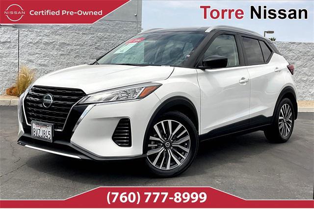 used 2021 Nissan Kicks car, priced at $16,989