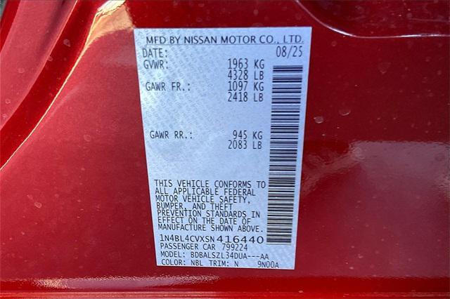 new 2025 Nissan Altima car, priced at $31,540