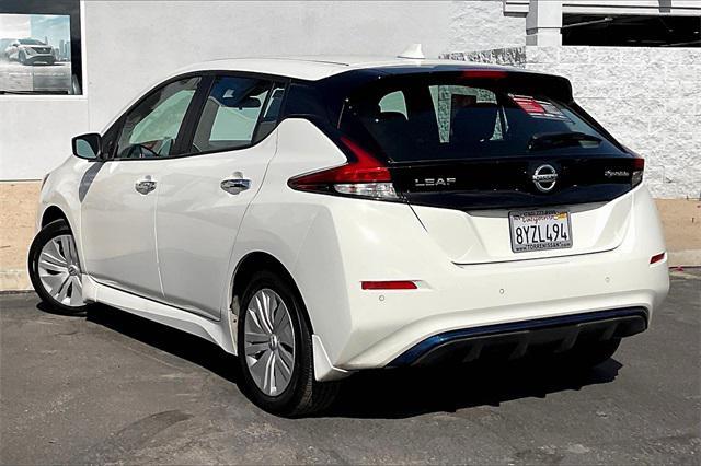 used 2022 Nissan Leaf car, priced at $15,495