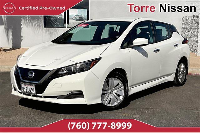 used 2022 Nissan Leaf car, priced at $15,495