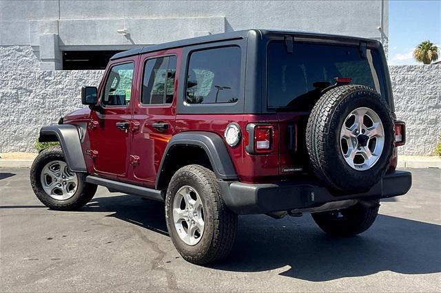 used 2021 Jeep Wrangler Unlimited car, priced at $32,716