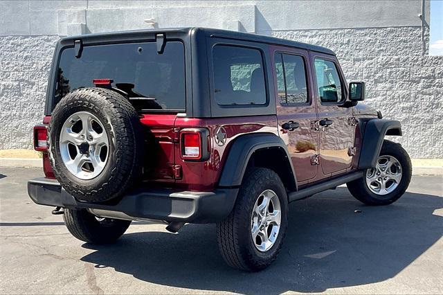 used 2021 Jeep Wrangler Unlimited car, priced at $32,716
