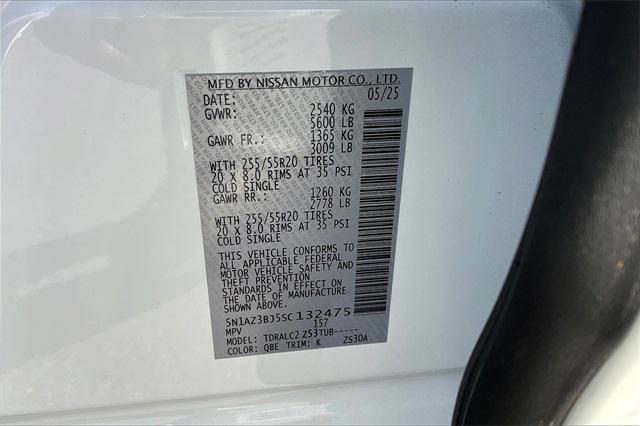 new 2025 Nissan Murano car, priced at $43,165