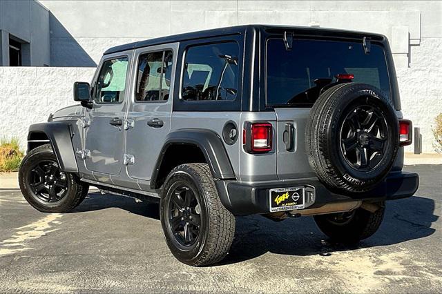 used 2021 Jeep Wrangler Unlimited car, priced at $29,995