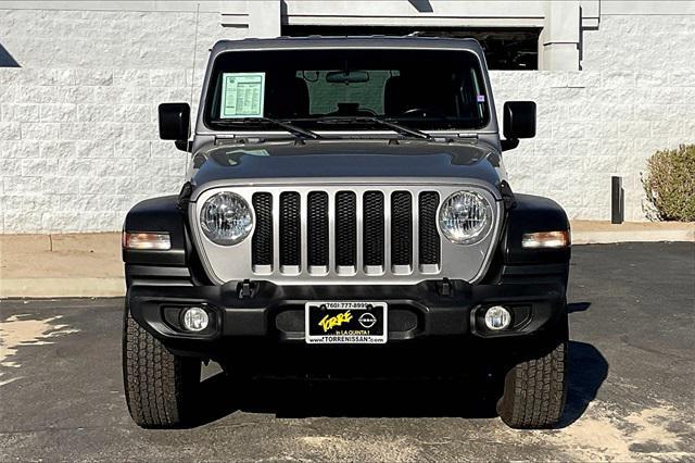 used 2021 Jeep Wrangler Unlimited car, priced at $26,709