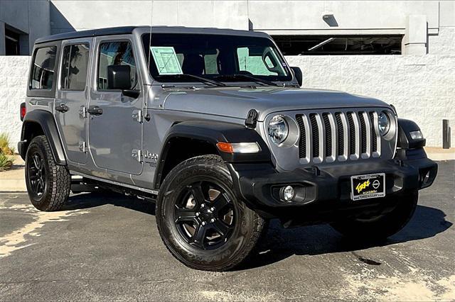 used 2021 Jeep Wrangler Unlimited car, priced at $26,709