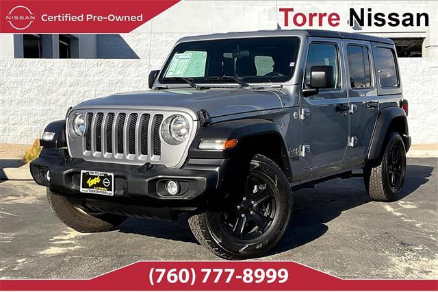 used 2021 Jeep Wrangler Unlimited car, priced at $29,995