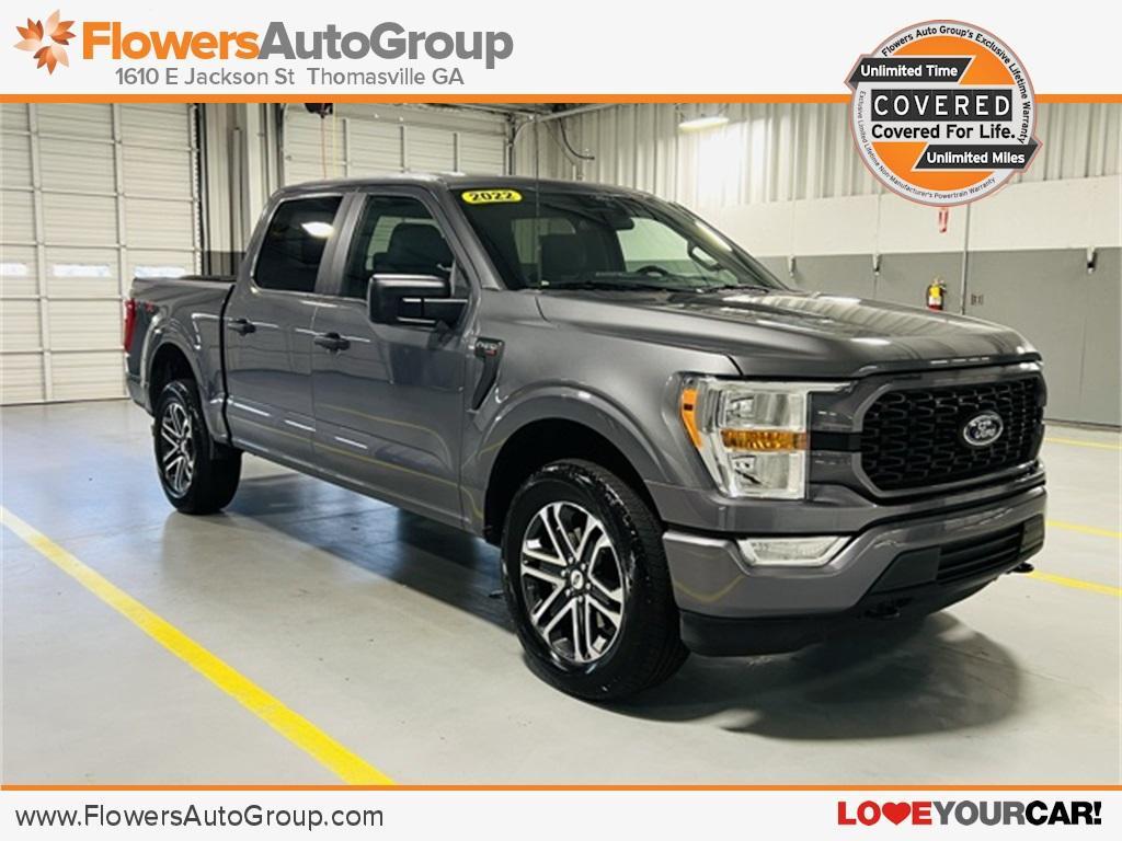used 2022 Ford F-150 car, priced at $42,500