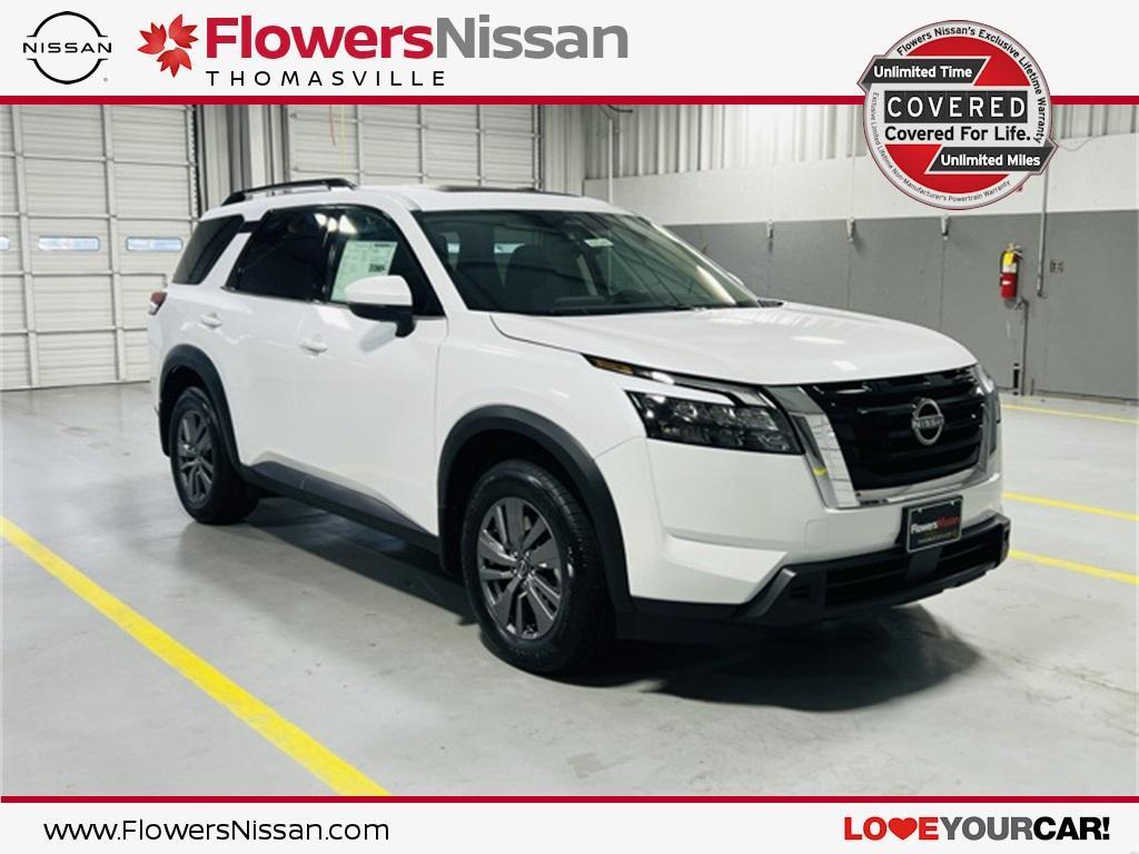 new 2025 Nissan Pathfinder car, priced at $44,005