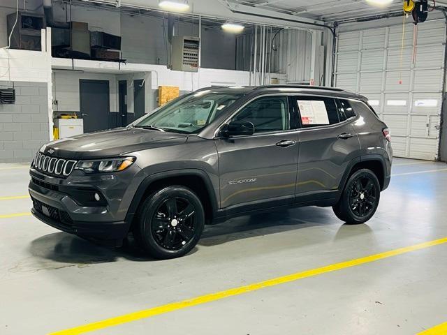 used 2022 Jeep Compass car, priced at $22,500