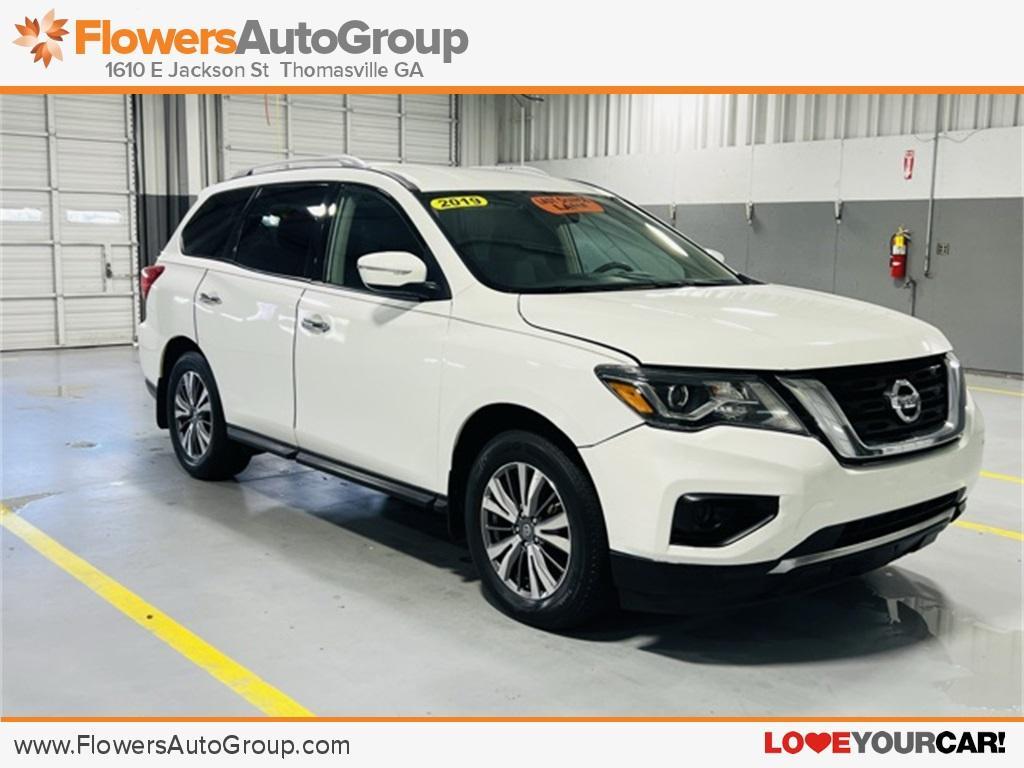 used 2019 Nissan Pathfinder car, priced at $15,500