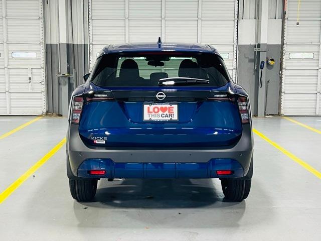 new 2025 Nissan Kicks car, priced at $25,595
