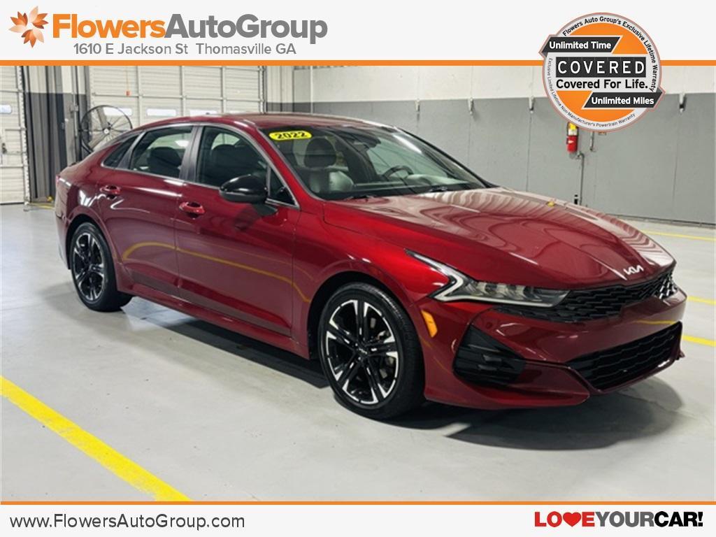 used 2022 Kia K5 car, priced at $23,000