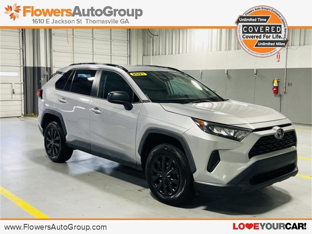 used 2021 Toyota RAV4 car, priced at $23,500