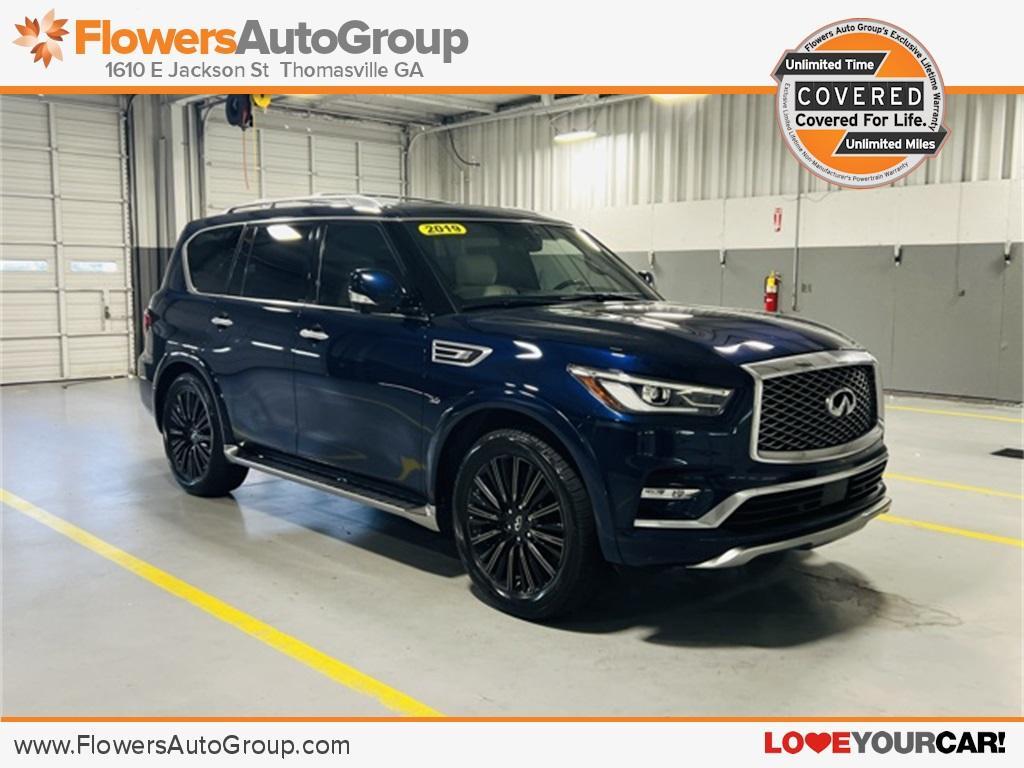 used 2019 INFINITI QX80 car, priced at $33,500