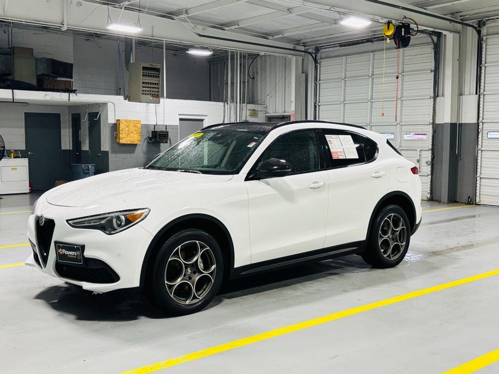 used 2021 Alfa Romeo Stelvio car, priced at $22,500