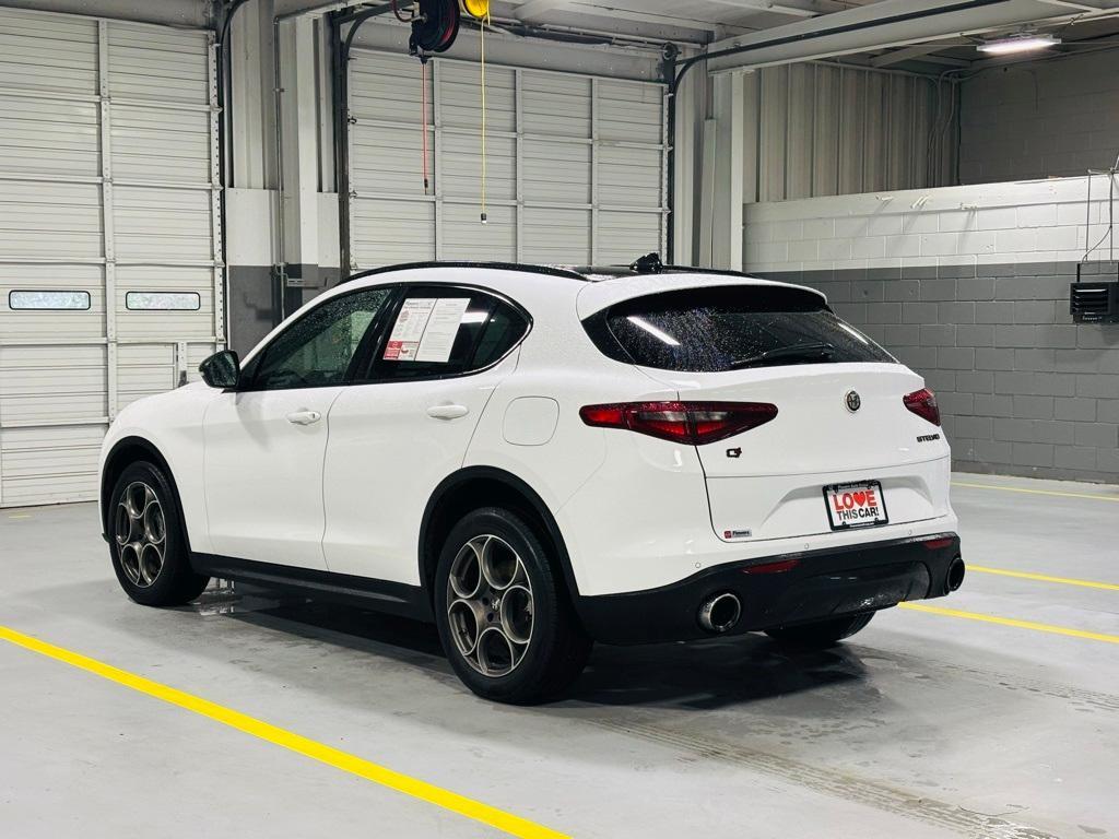 used 2021 Alfa Romeo Stelvio car, priced at $22,500