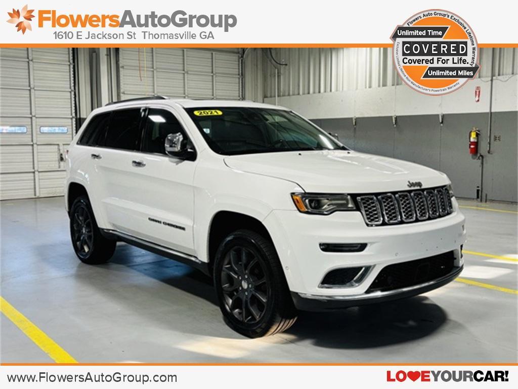 used 2021 Jeep Grand Cherokee car, priced at $37,000