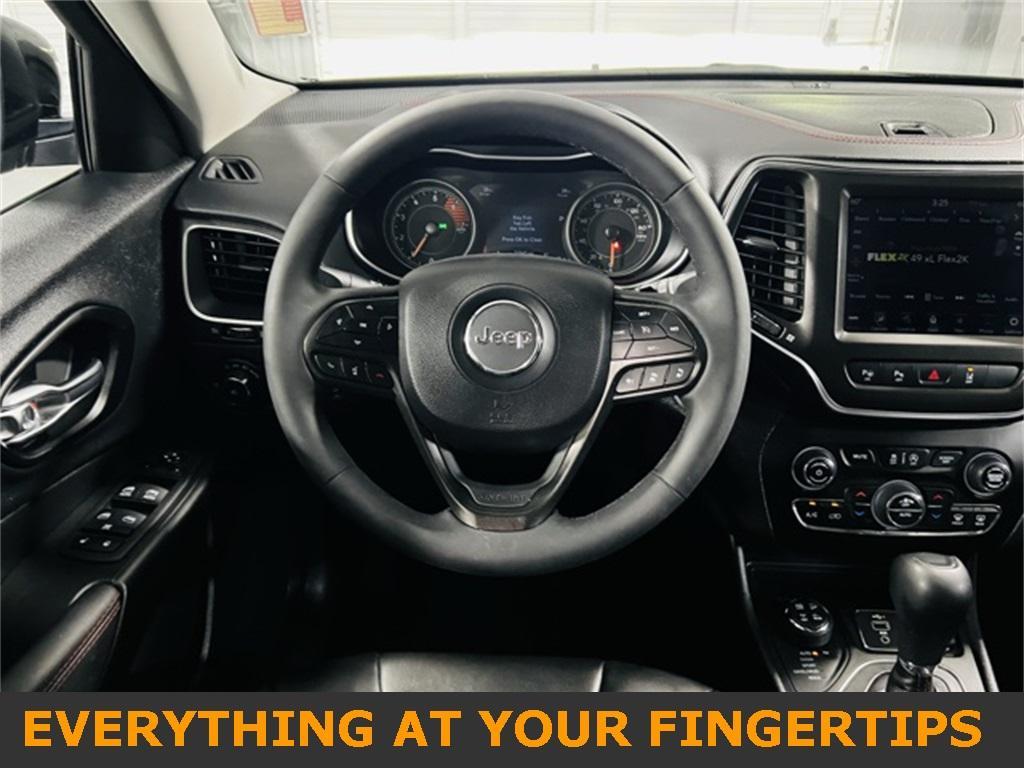 used 2023 Jeep Cherokee car, priced at $27,500