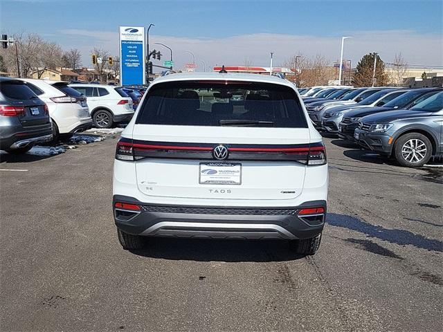 new 2025 Volkswagen Taos car, priced at $28,674