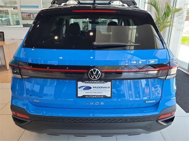 new 2025 Volkswagen Taos car, priced at $33,258