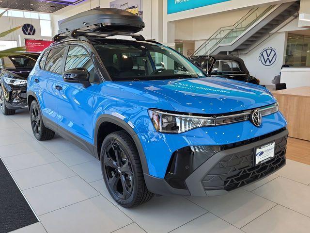 new 2025 Volkswagen Taos car, priced at $30,058