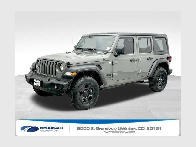 used 2021 Jeep Wrangler Unlimited car, priced at $27,234