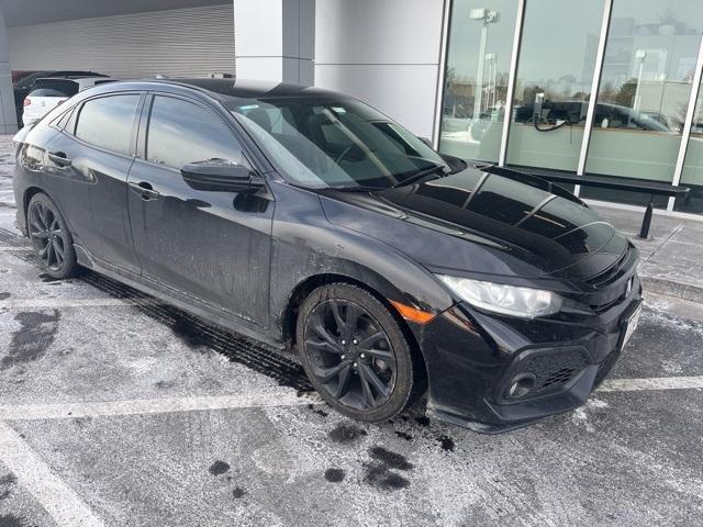 used 2018 Honda Civic car, priced at $17,570